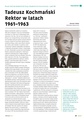 13 Poczet rektorow - Tadeusz Kochmanski Rektor w latach 1961–1963.pdf