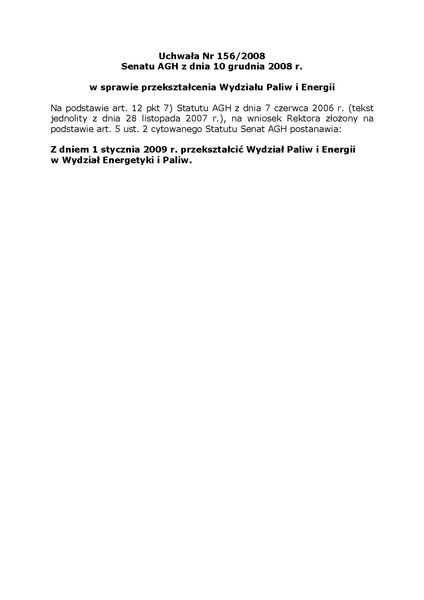 Plik:Uchwala Nr 156 2008 Senatu AGH z dnia 10 grudnia 2008 r.pdf