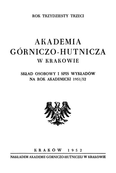 Plik:Akademia Górniczo-Hutnicza w Krakowie. Rok trzydziesty trzeci.jpg