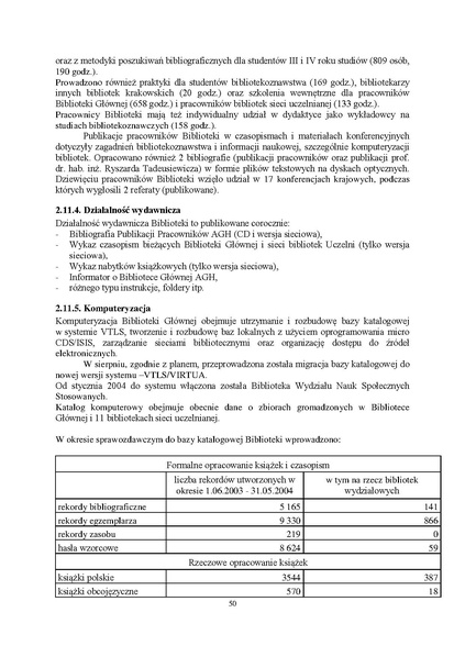 Plik:Sprawozdanie Wladz Uczelni 2003-2004. Biblioteka Glowna.pdf