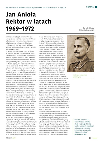 Plik:15 Poczet rektorow - Jan Aniola Rektor w latach 1969–1972.pdf