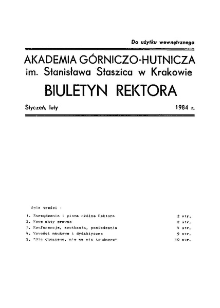 Plik:Biuletyn Rektora AGH styczen, luty 1984.pdf