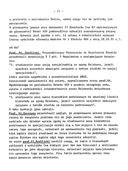 Plik:Protokol z posiedzenia Senatu AGH w dniu 15.01.1992.pdf