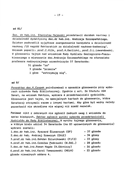 Plik:Protokół z posiedzenia Senatu AGH w dniu 24.09.1991 r - RB BG AGH.pdf
