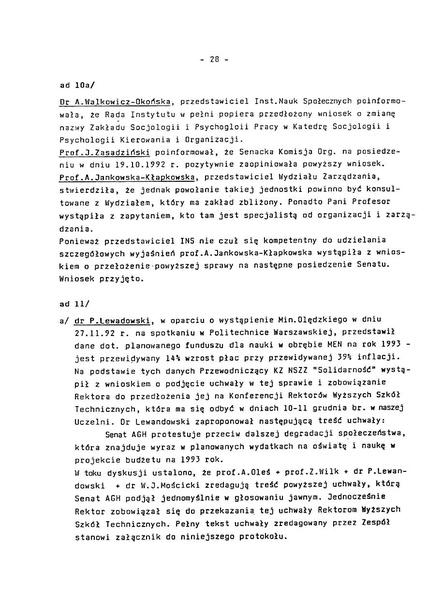 Plik:Protokół z posiedzenia Senatu AGH w dniu 2 grudnia 1992 r 2.pdf