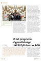 10 lat programu stypendialnego UNESCO Poland w AGH.pdf