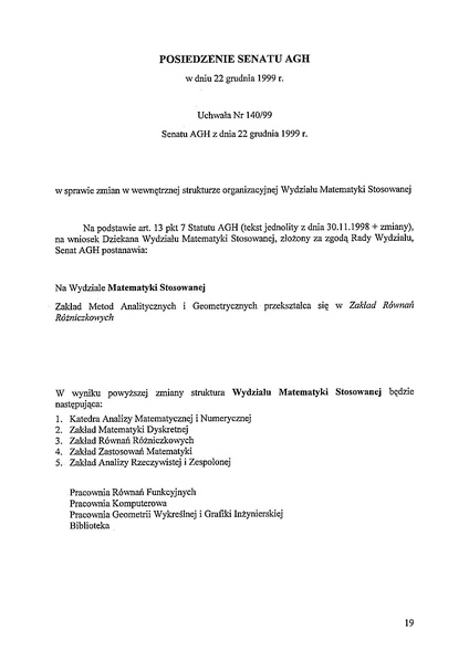 Plik:Uchwala Nr 140 99 Senatu AGH z dnia 22 grudnia 1999 r.pdf