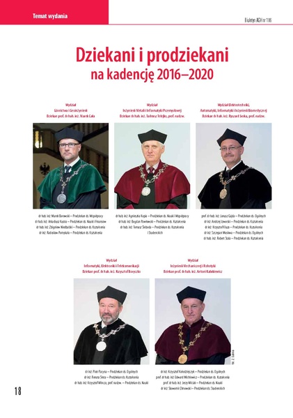 Plik:Dziekani i prodziekani na kadencje 2016-2020 - Biuletyn AGH.pdf
