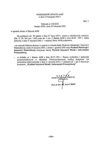 Plik:Protokol z posiedzenia senatu AGH z dnia 30 listopada 2005 r.pdf
