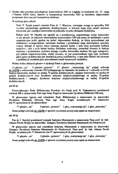Plik:Protokol z posiedzenia Senatu AGH w dniu 30 pazdziernika 1996 roku - BG AGH.pdf
