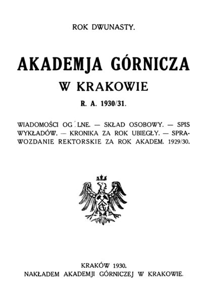 Plik:Akademja Górnicza w Krakowie. Rok dwunasty.jpg