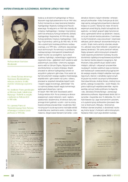 Plik:18 Poczet rektorow - Antoni Stanislaw Kleczkowski Rektor w latach 1981–1987.pdf
