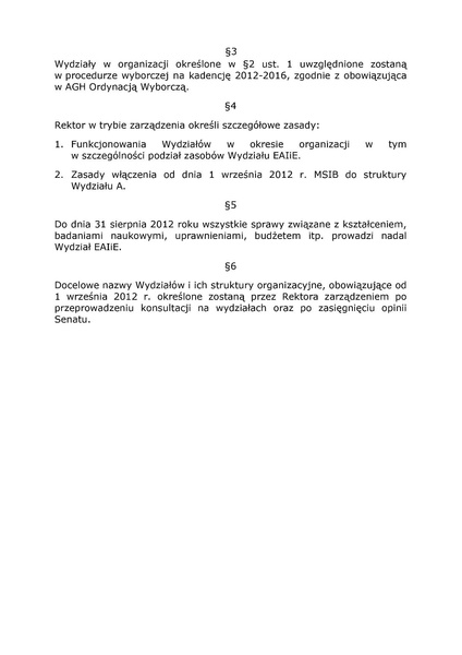 Plik:Uchwała nr 164 Senatu AGH z dnia 30 listopada 2011 r.pdf