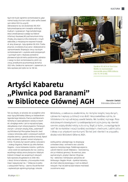 Plik:Artysci Kabaretu Piwnica pod Baranami w Bibliotece Glownej AGH.pdf