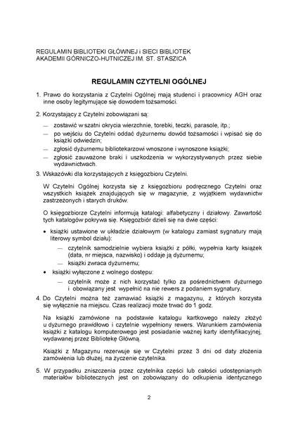 Plik:Zarządzenie nr 20 99 Rektora Akademii Górniczo-Hutniczej im. St. Staszica w Krakowie z dnia 10 września 1999 r.pdf