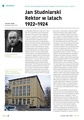 02 Poczet rektorow - Jan Studniarski Rektor w latach 1922–1924.pdf